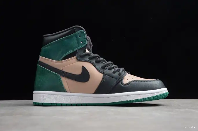 Rep TBK Retro Anthracite 1 Mystic Beige Green Air AH7389-203 High Bio Jordan 0428